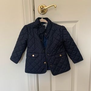 Janie and Jack Girls quilted coat